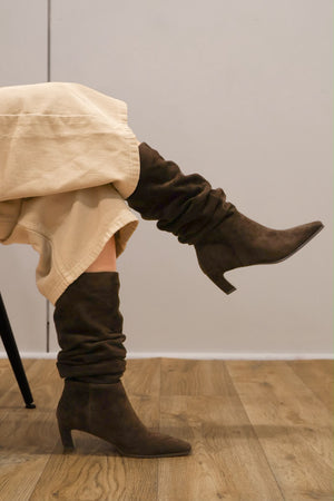 Lodi - A-Lee Brown Slouch Boot