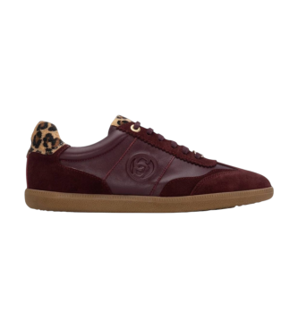 Carmela - 162640 Burgundy Retro Trainer