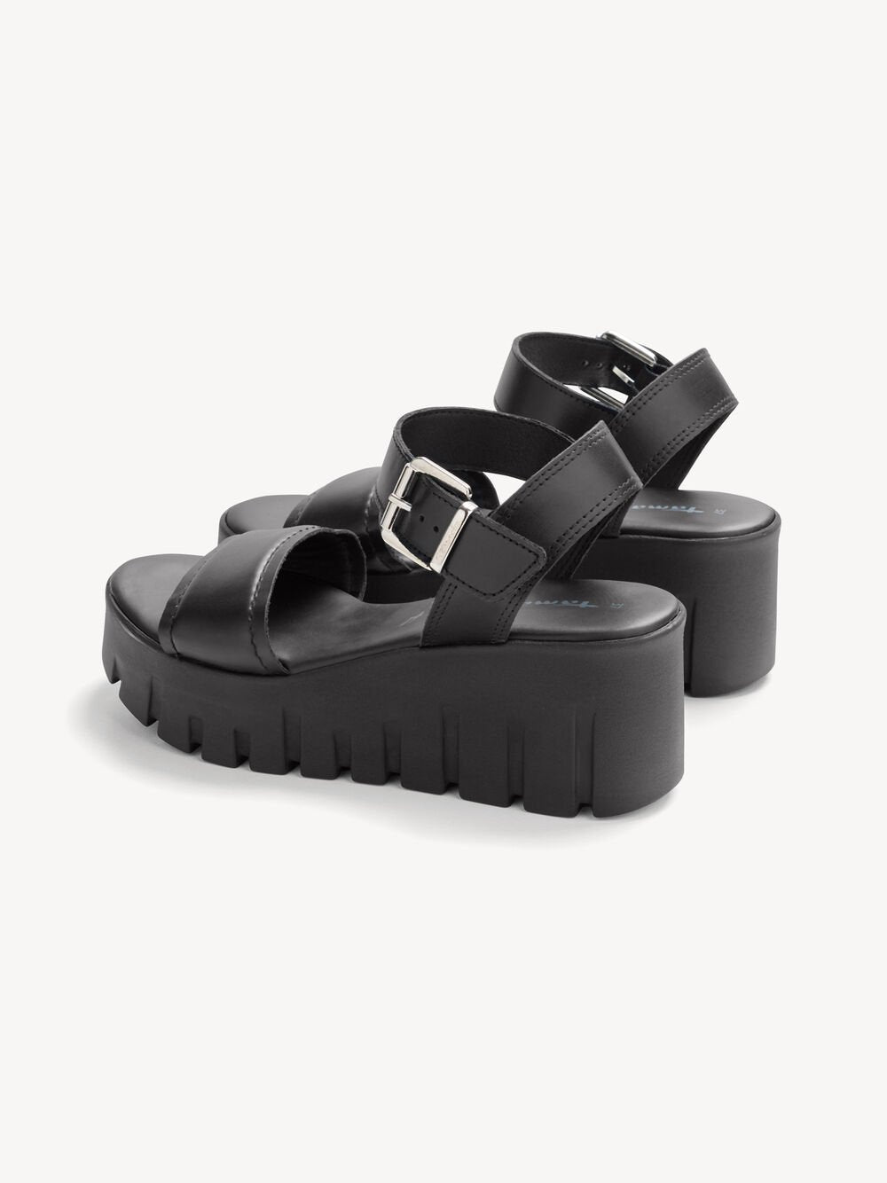 Tamaris - 28712 Black Wedge Sandal
