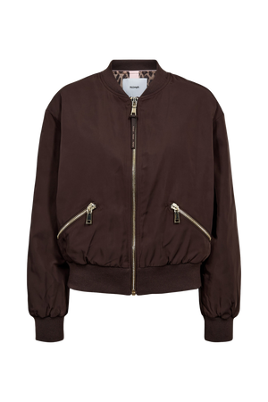 Numph - 706891 Brown Bomber Jacket