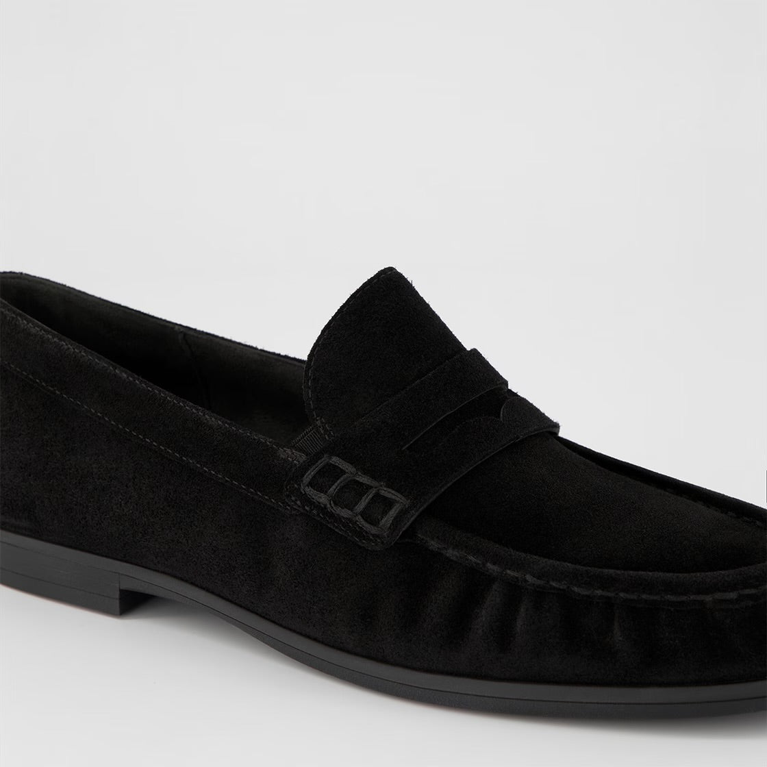 Paul Green - 1228 Black Suede Loafer