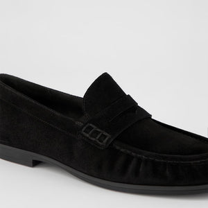 Paul Green - 1228 Black Suede Loafer
