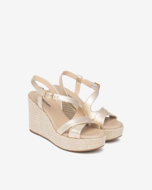 NeroGiardini - E616021D Gold Espadrille