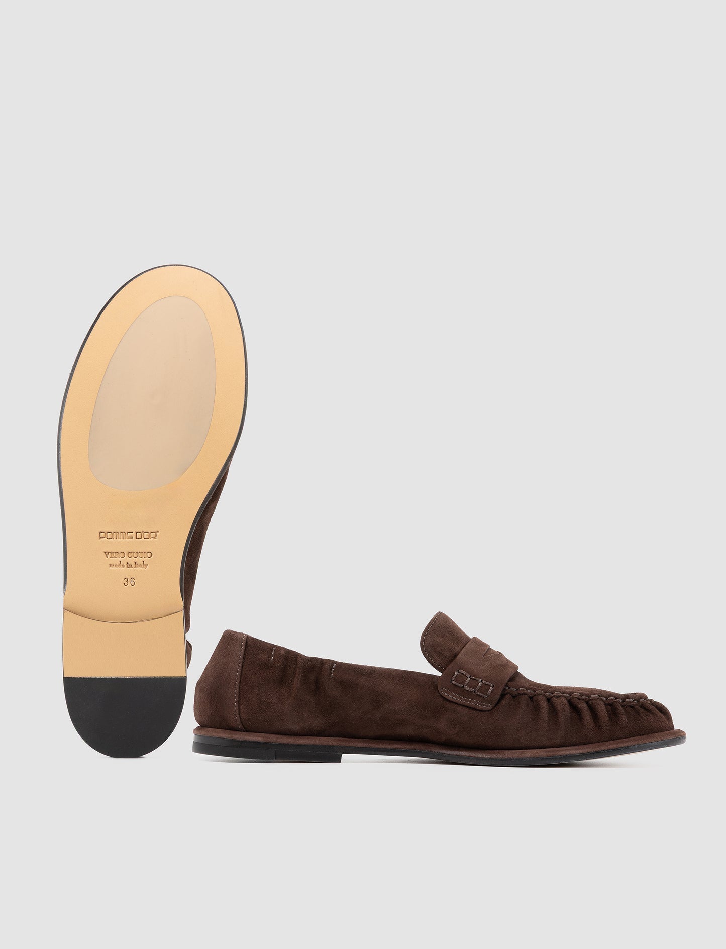 Pomme Dor - 1343 Brown Moccasin