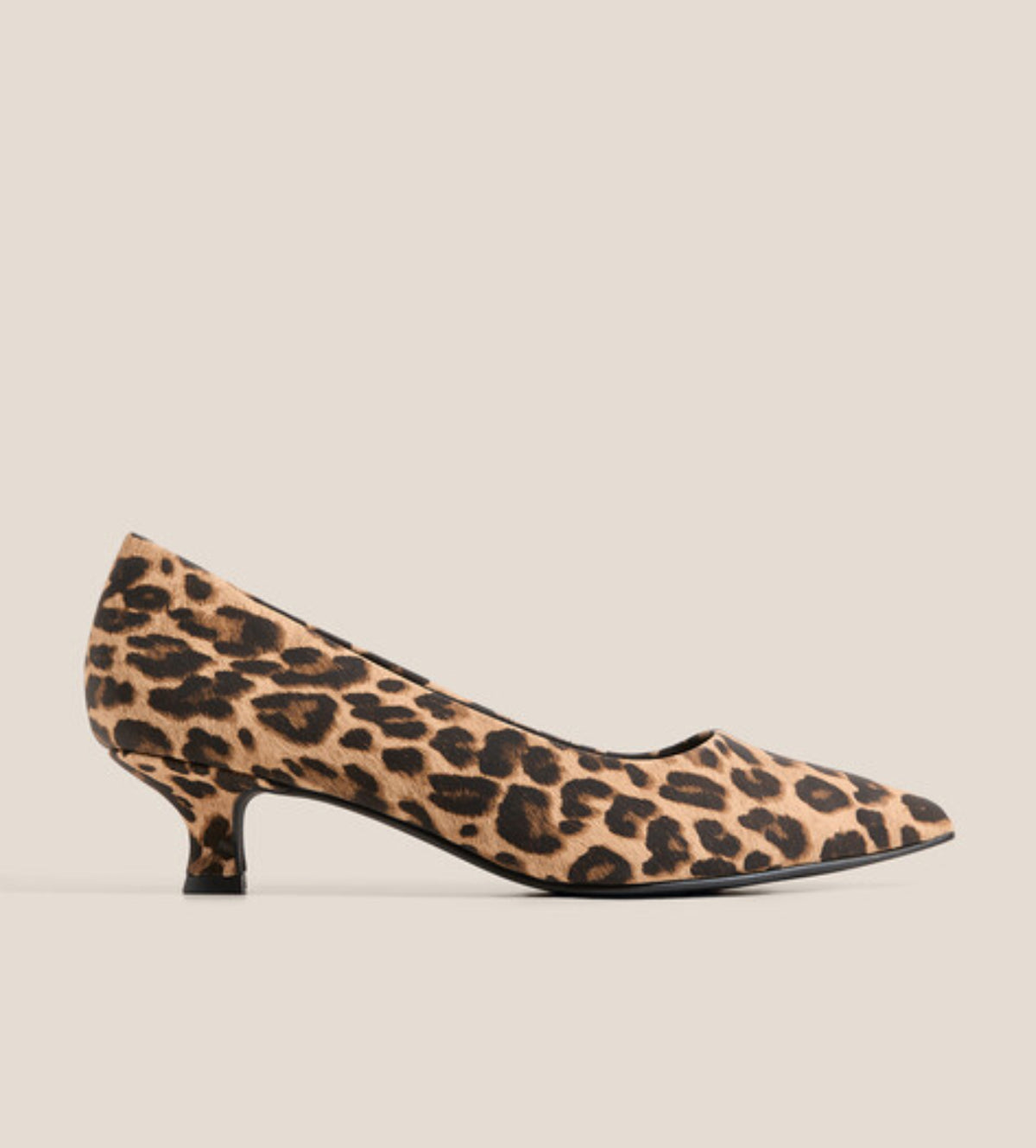 Marco Tozzi - 22302 Leopard Kitten Heel Court Shoe