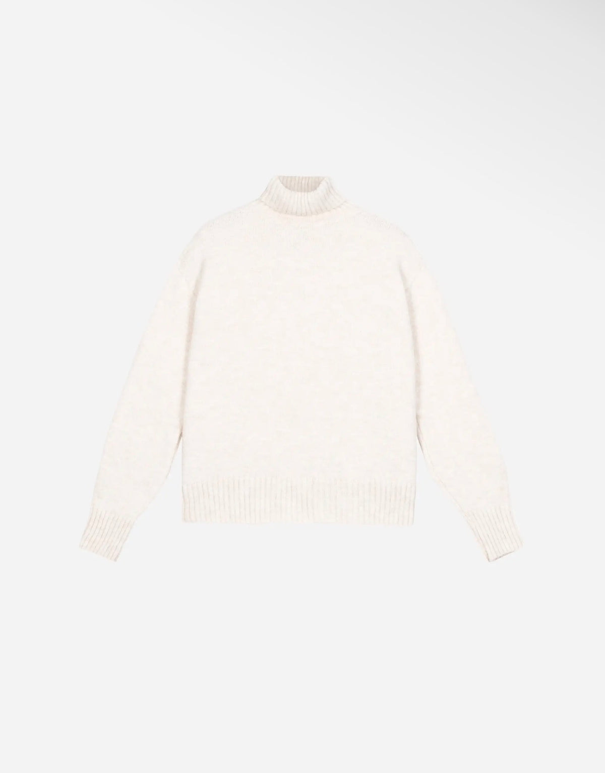 Anna - Cream Turtle Neck Jumper