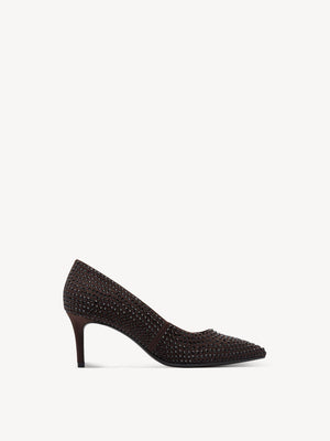 Tamaris - 22468 Brown Glitz Court Shoe