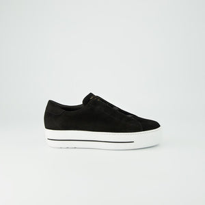Paul Green - 5529 Black Slip On Trainer
