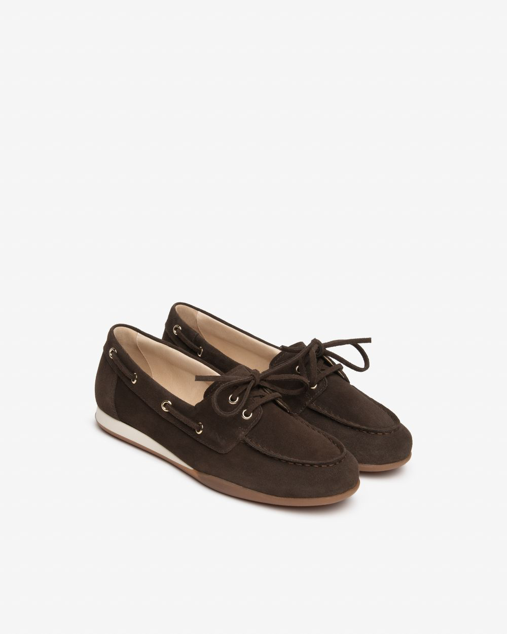 Nerogiardini - I617300D Brown Suede Boat Shoe