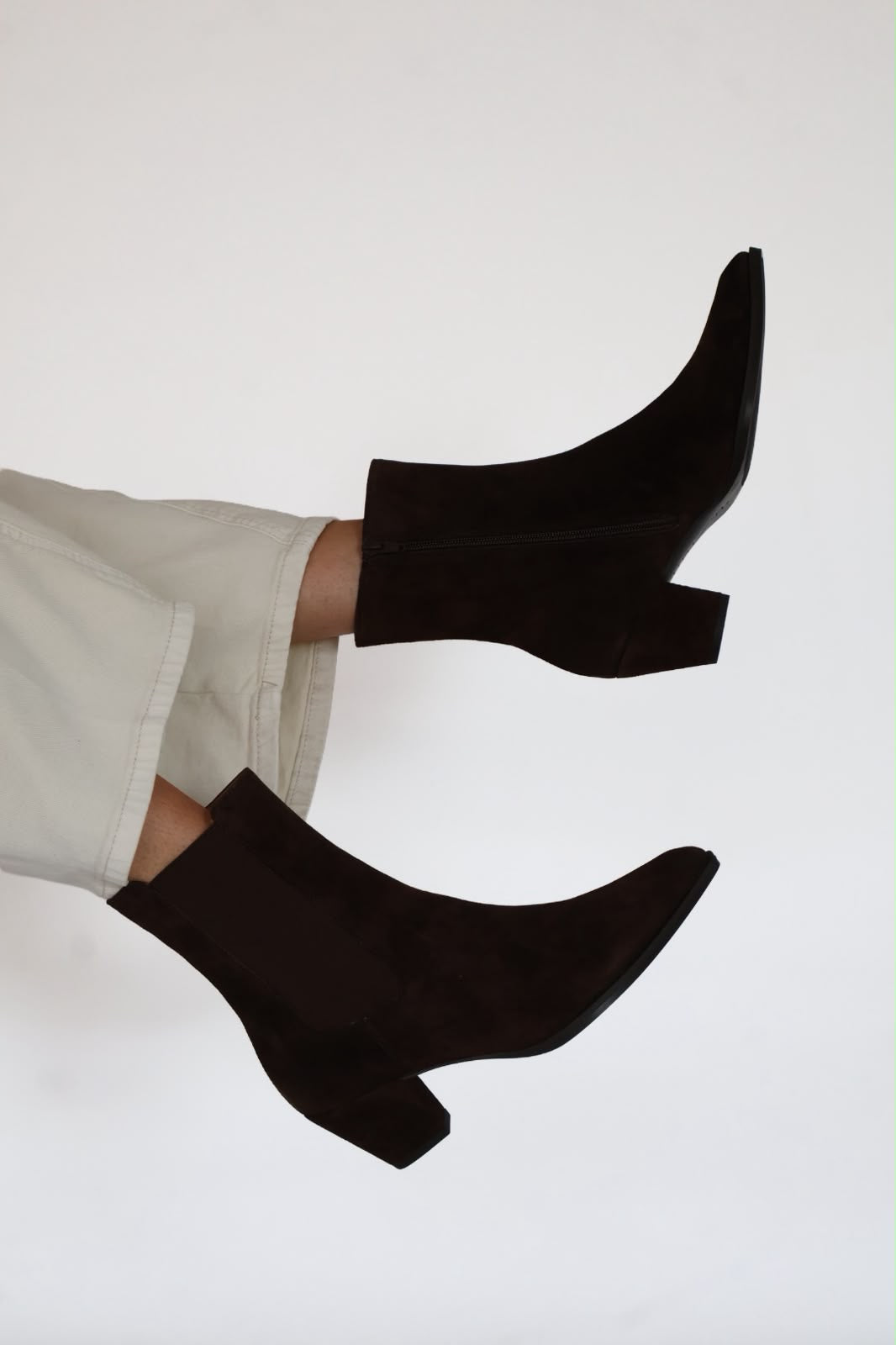 Unisa - Leyla Brown Heel Chelsea Boot