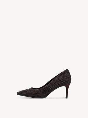Tamaris - 22468 Brown Glitz Court Shoe