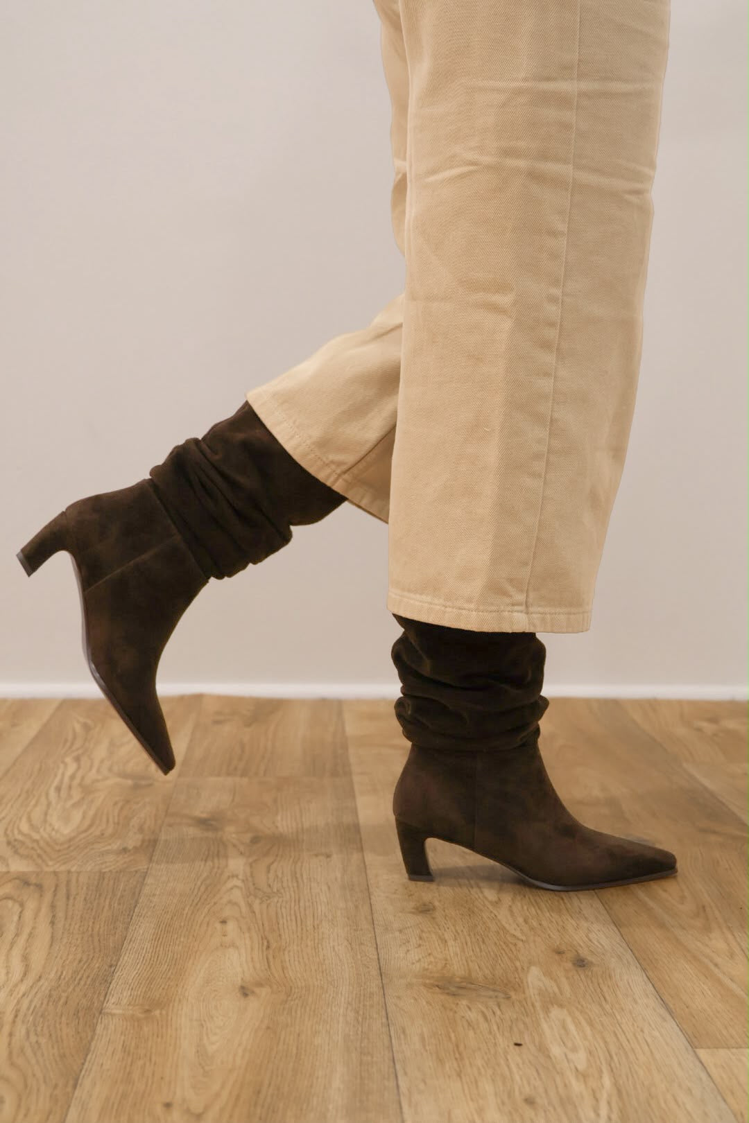 Lodi - A-Lee Brown Slouch Boot