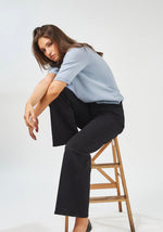 Anna - Black Wide Leg Jeans