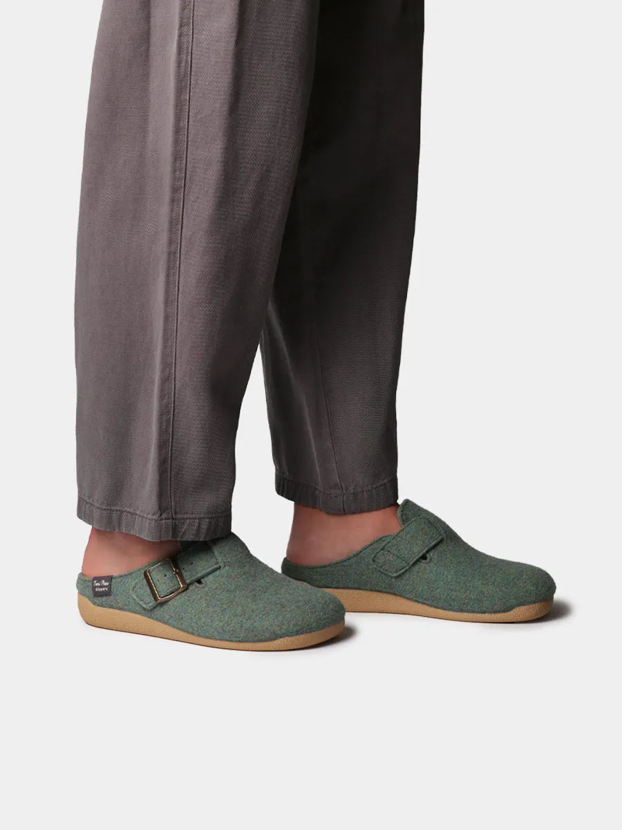 Toni Pons - Mima Sage Green Slipper