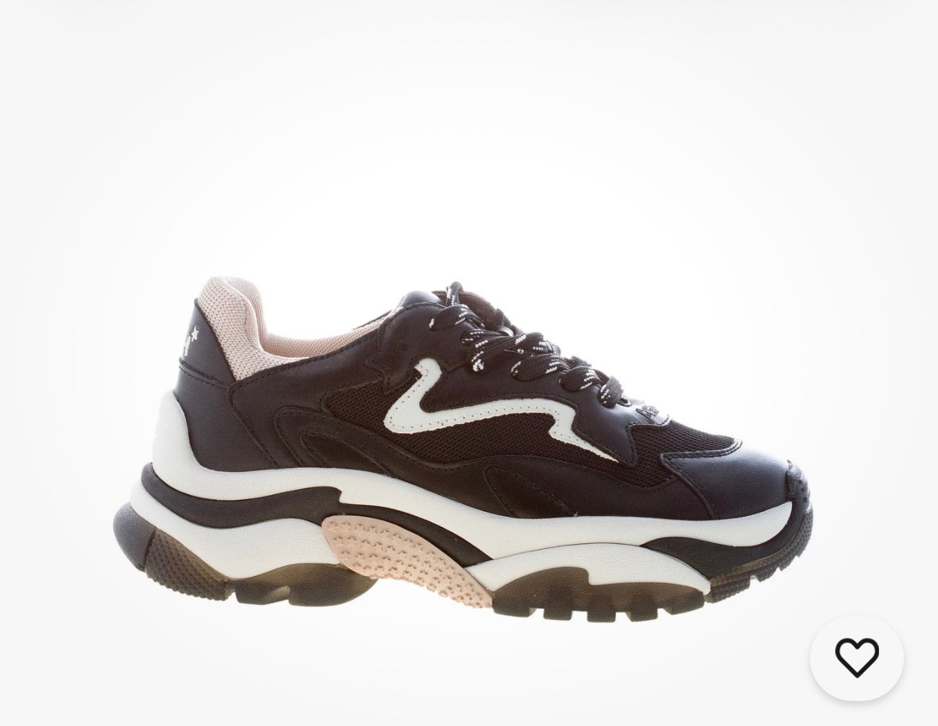 Ash - Addict Black Trainer