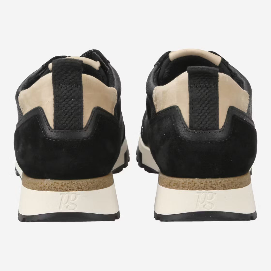 Paul Green - 5392 Black and Gold Trainer