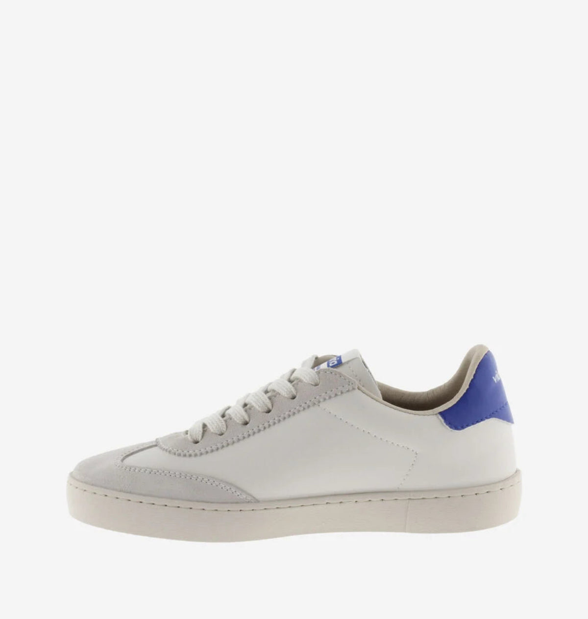 Victoria - 126184 Cream and Blue Trainer