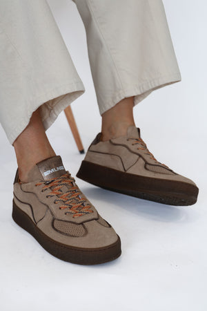 Méliné - 14SBT Taupe & Bronze Flatform