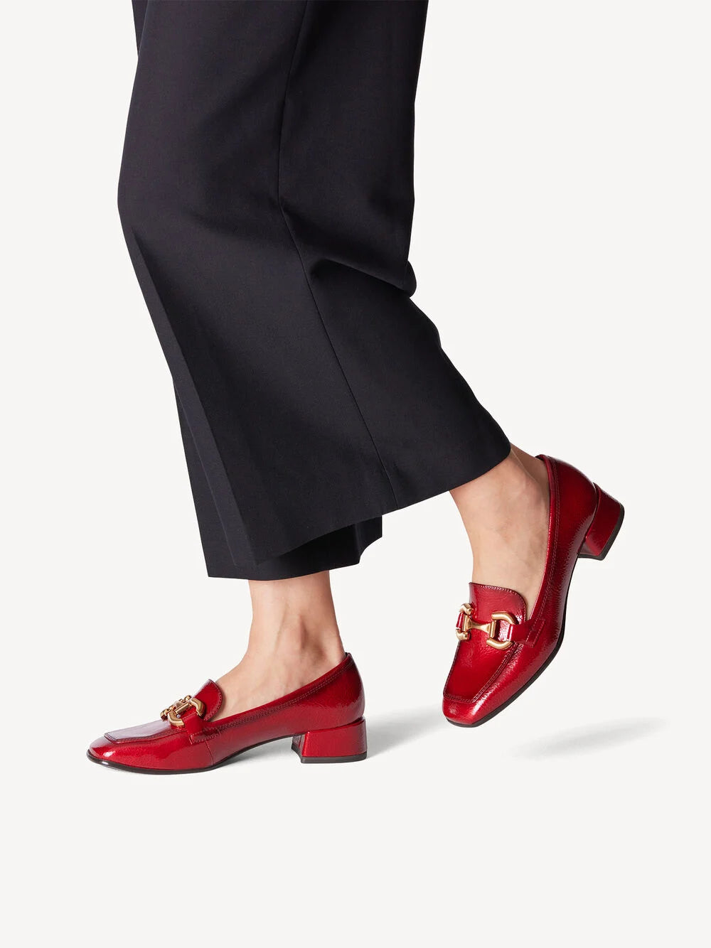 Tamaris - 24316 Red Patent Loafer