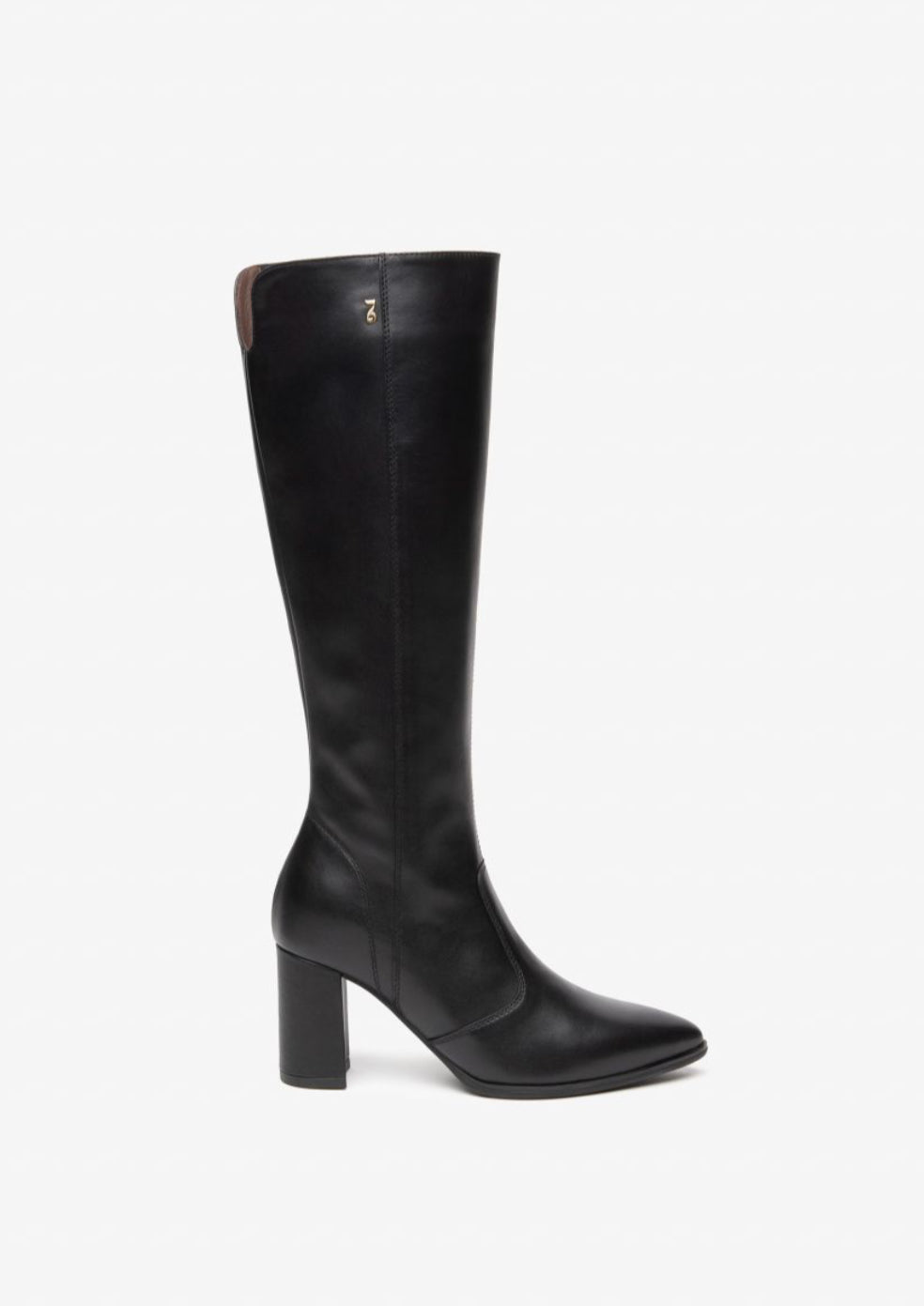 NeroGiardini - I514343D Black Leather Knee High