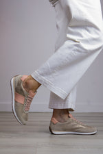 Ara - 50904 Metallic/Pink Trainer