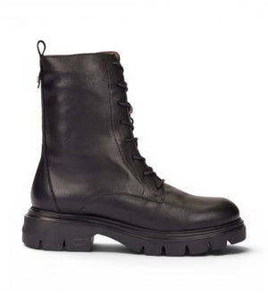 Wonders - A-4313 Black Biker Boot