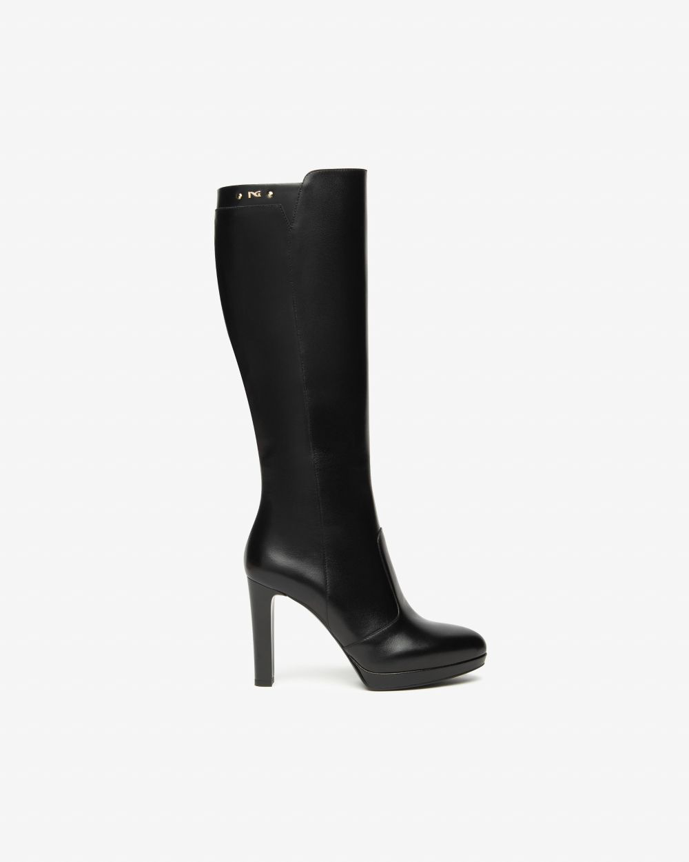 NeroGiardini - I514511DE Black Platform Knee High Boot