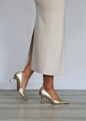 Lodi - Genius Gold Court Shoe