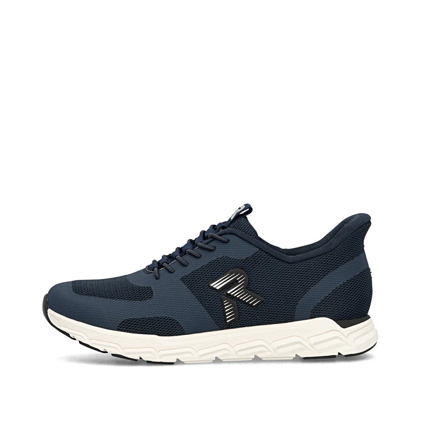 Rieker - M9052 Navy Slip On Trainer