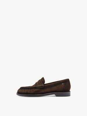 Tamaris - 24251 Brown Suede Loafer