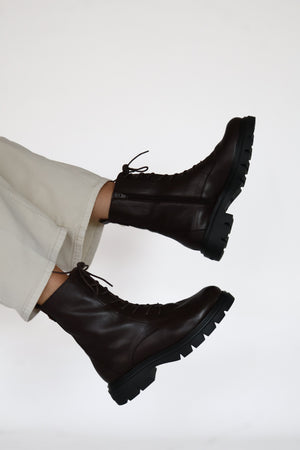 Wonders - A -4313 Brown Doc Boot