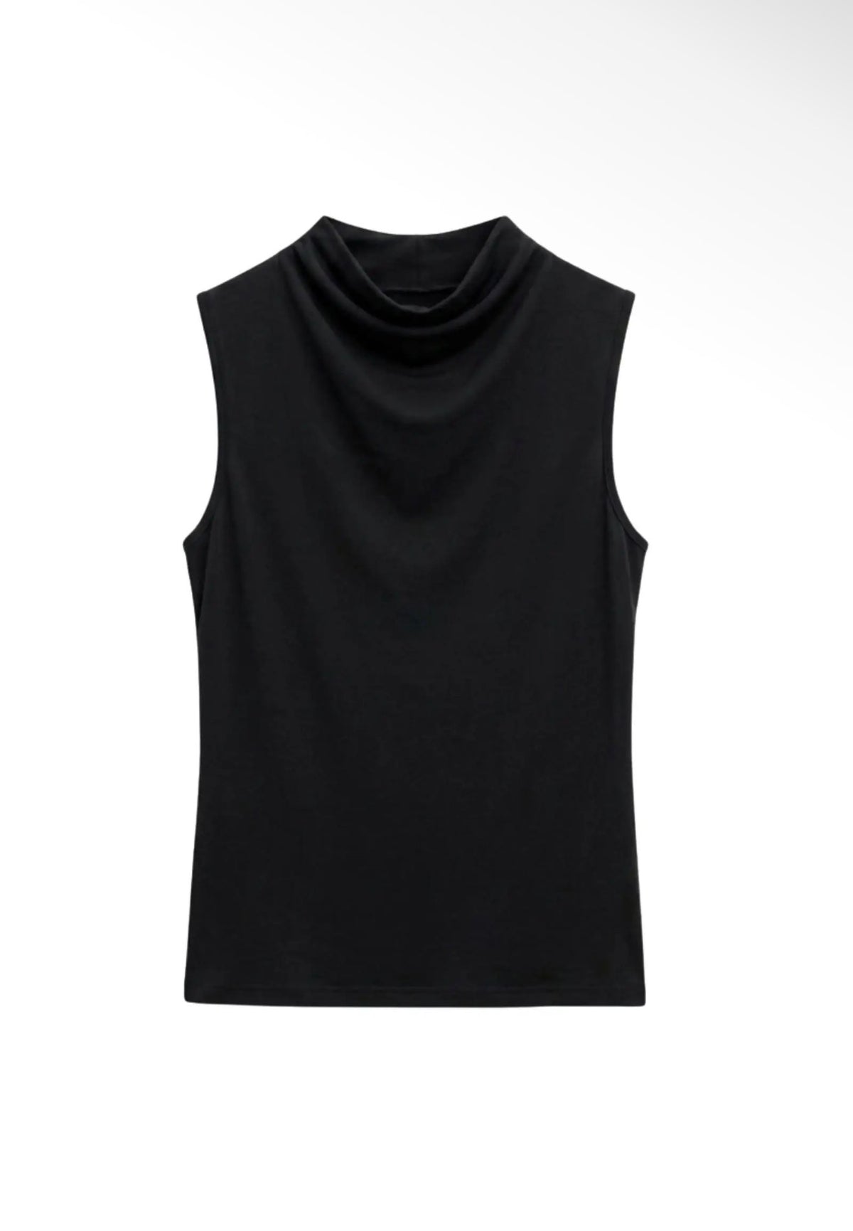 Anna - Black Sleeveless Top