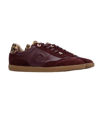 Carmela - 162640 Burgundy Retro Trainer