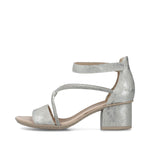 Rieker - 64654-40 Silver Block Heel Sandal