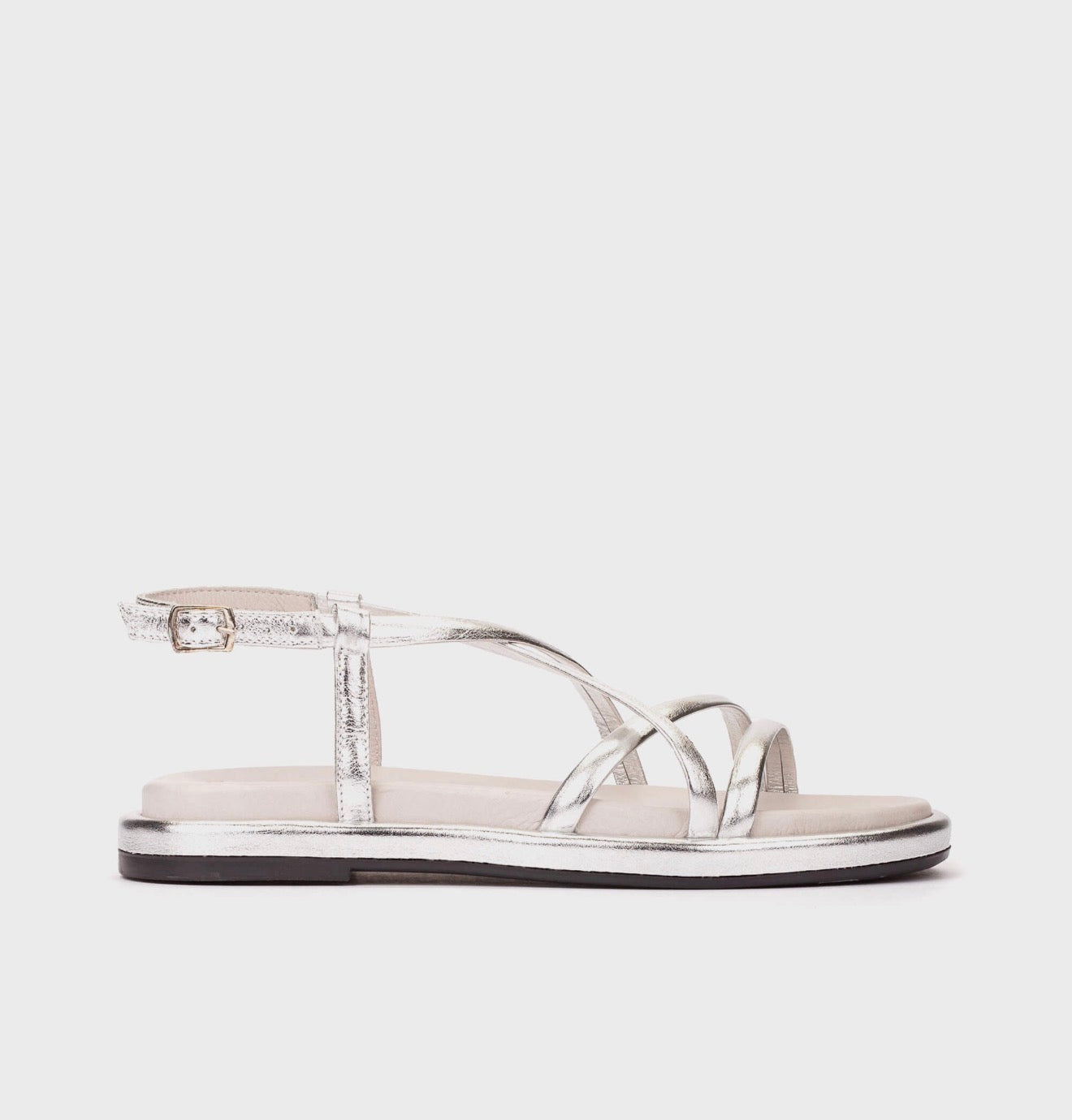 Wonders - AT-1051 Silver Sandal