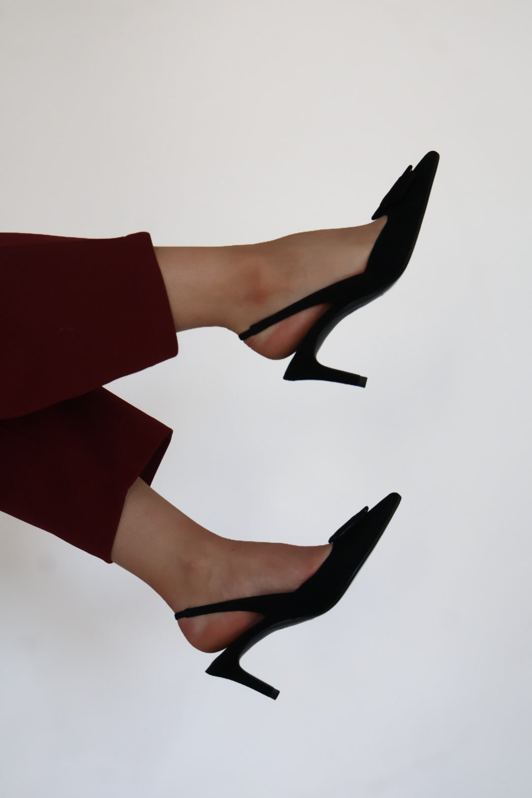 Lodi - Nestor Black Buckle Slingback