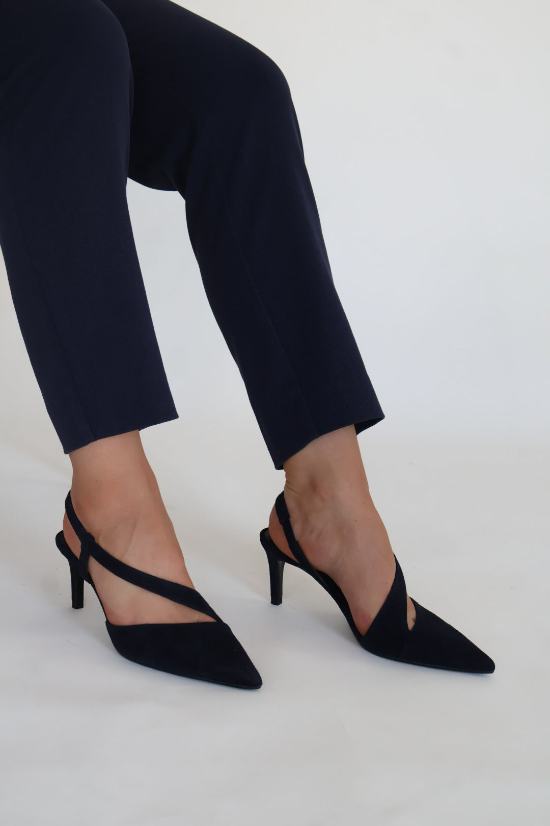 Lodi - Naltom Navy Strap Slingback
