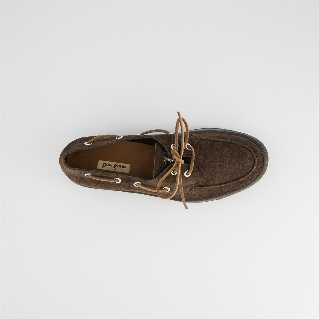 Paul Green - 1197 Brown Boat Shoe