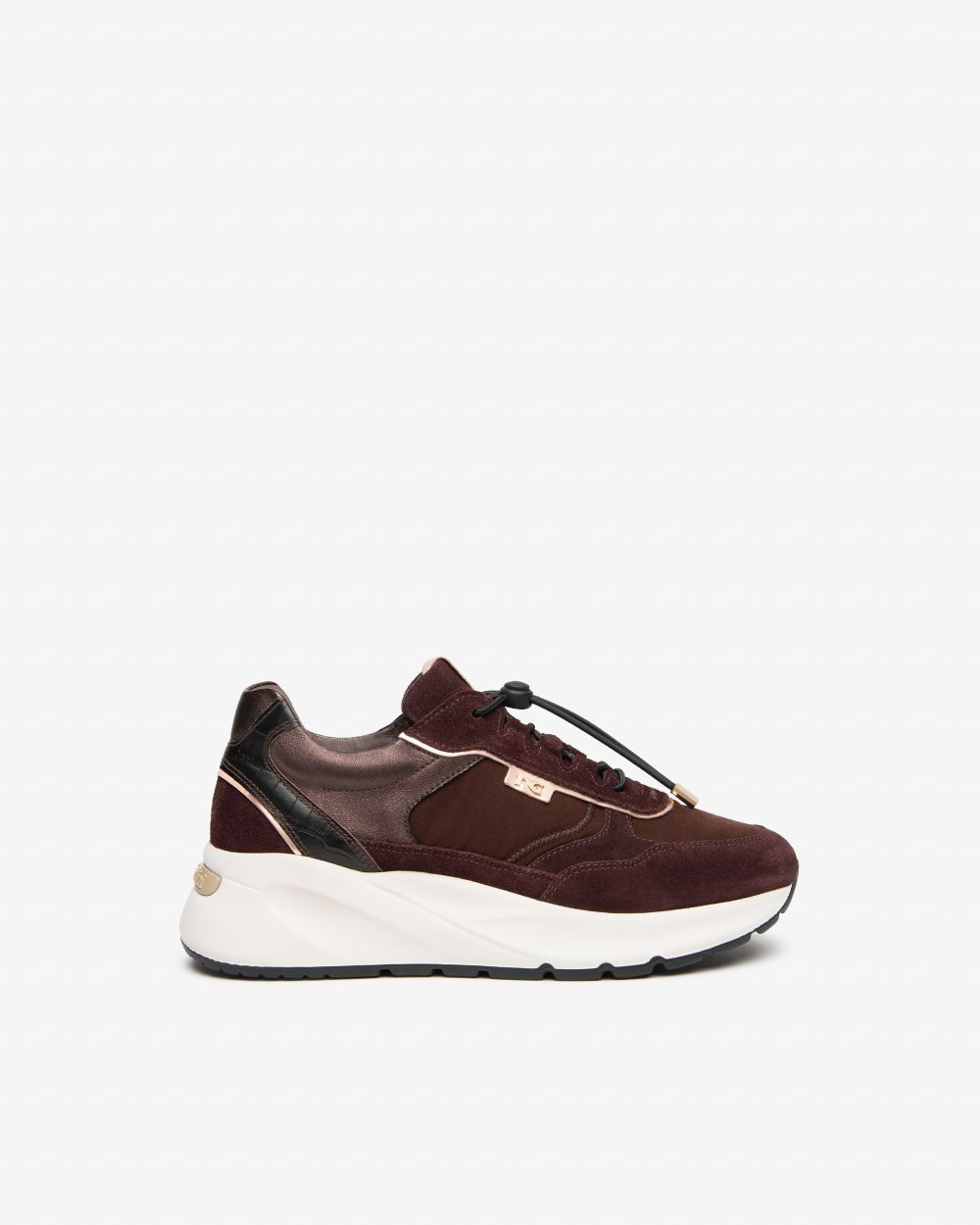 Nerogiardini - I617389D Burgundy Slip On Trainer