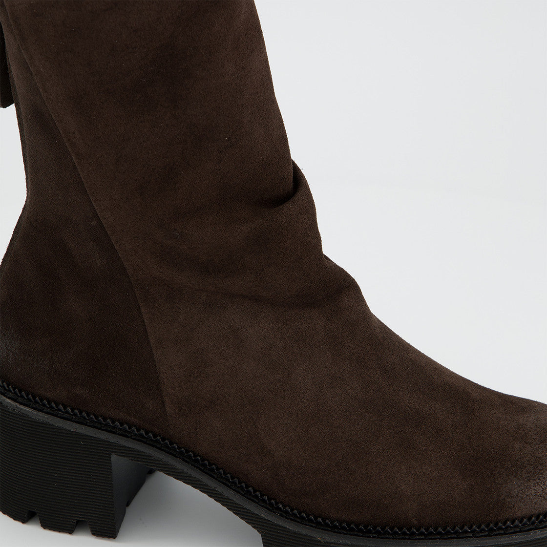 Paul Green - 8291 Brown Suede Ankle Boot