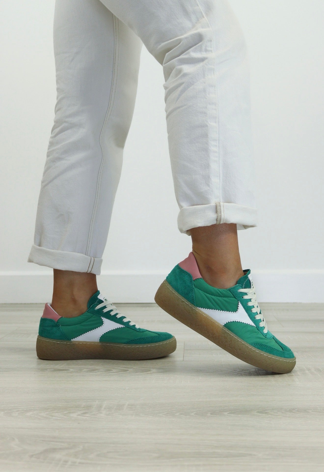 Meline - 5 SN Green Multi Flatform Trainer