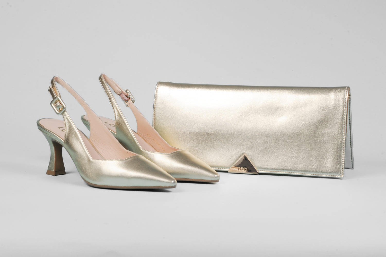 Lodi - Juco Gold Kitten Slingback