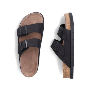 Rieker - V3190 Black Mule