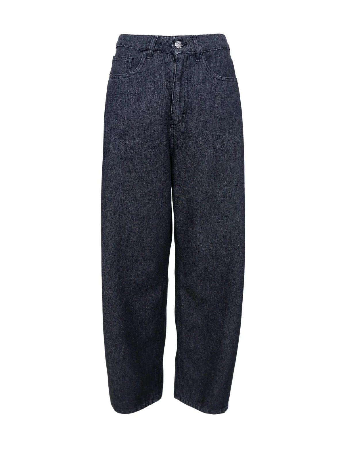 Black Colour - BCSIA Dark Denim Barrel Jeans