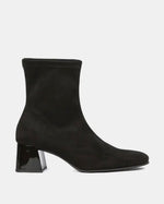 Miss Elastic - 75436 Black Sock Ankle Boot