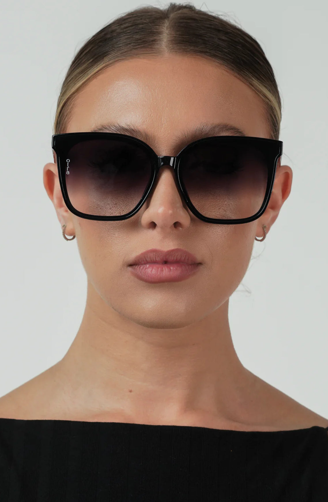 Otra - Betty Black Sunglasses