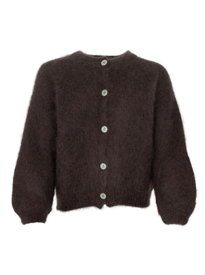 Black Colour - Brown Cardigan