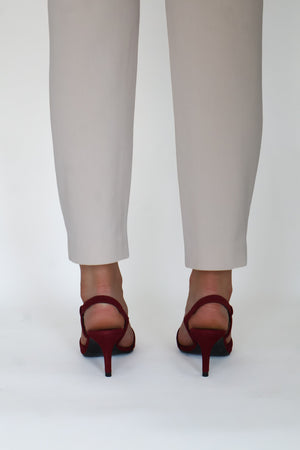 Lodi - Naltom Burgundy Slingback