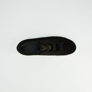 Paul Green - 5529 Black Suede Slip On Trainer