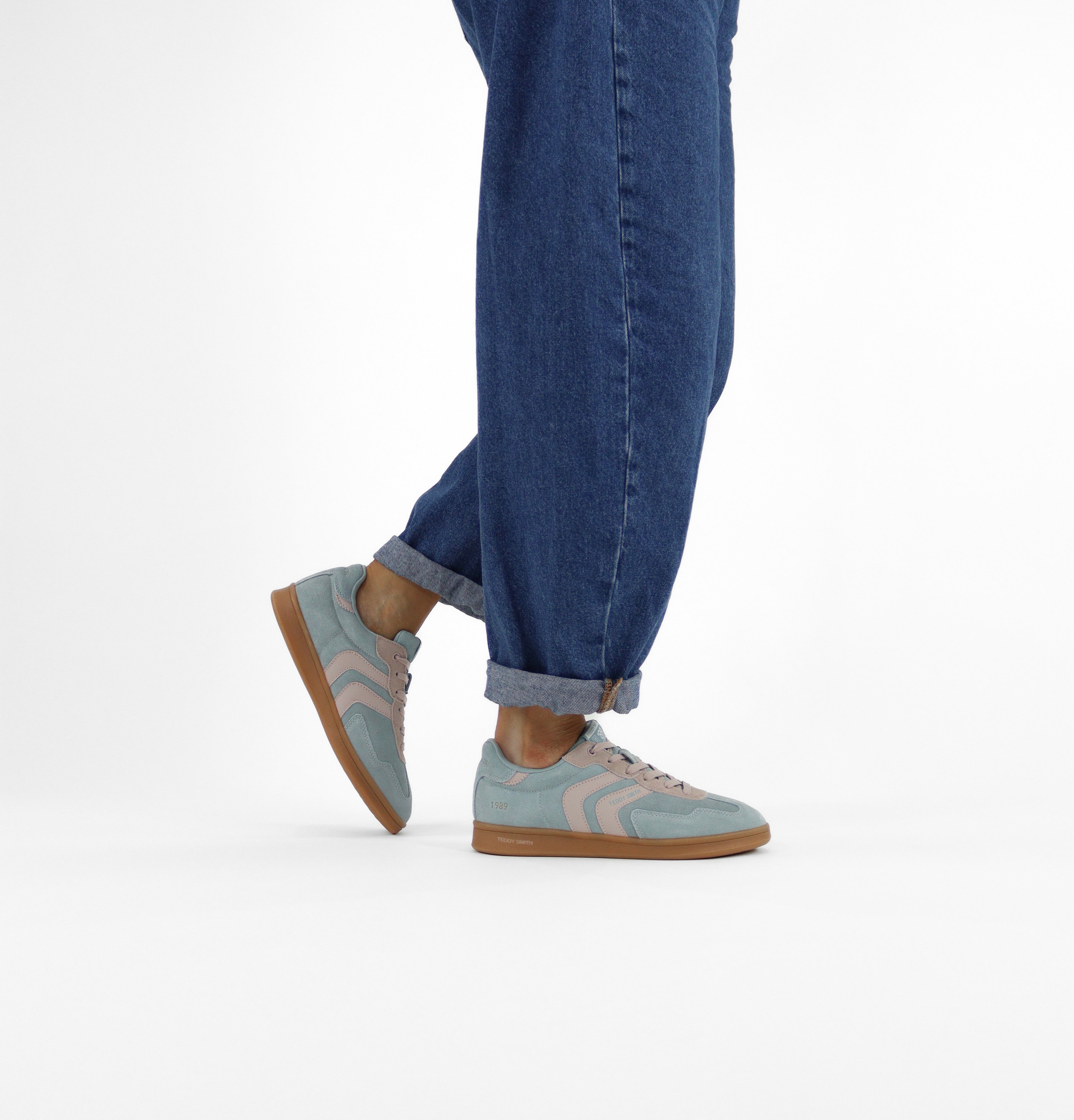 Teddy Smith - 120519 Blue & Pink Trainer